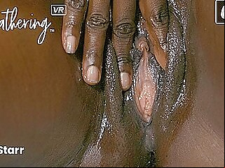 Crazy Sex Clip Music Hottest Full Version With Starr Heathering close-up ebony hd video